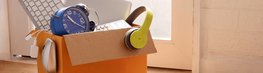 headphones in a box 